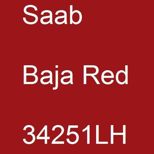 Saab, Baja Red, 34251LH.